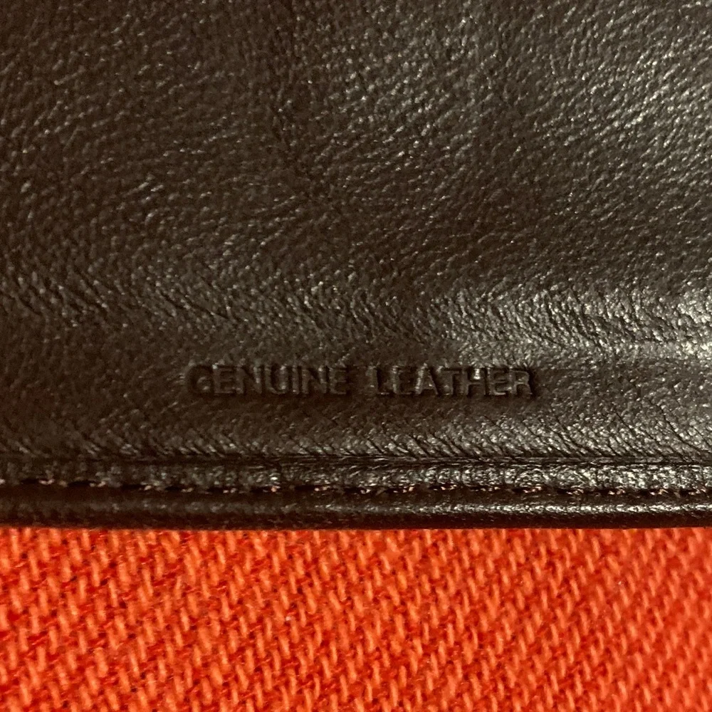 Sophisticated Dark Brown Soft Leather Vertical Wallet
